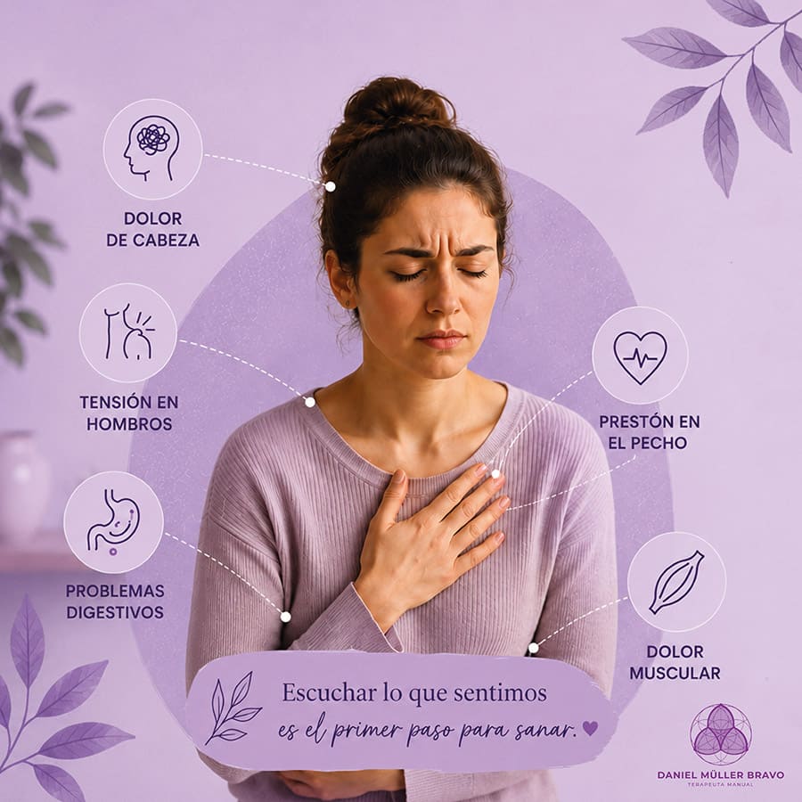 Bloqueo emocional y síntomas físicos